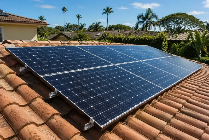 Installation de panneaux solaires à Escource